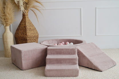 Leikkimoduuli + Pallomeri, Dirty Pink