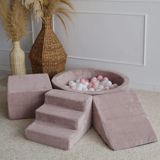 Leikkimoduuli + Pallomeri, Dirty Pink