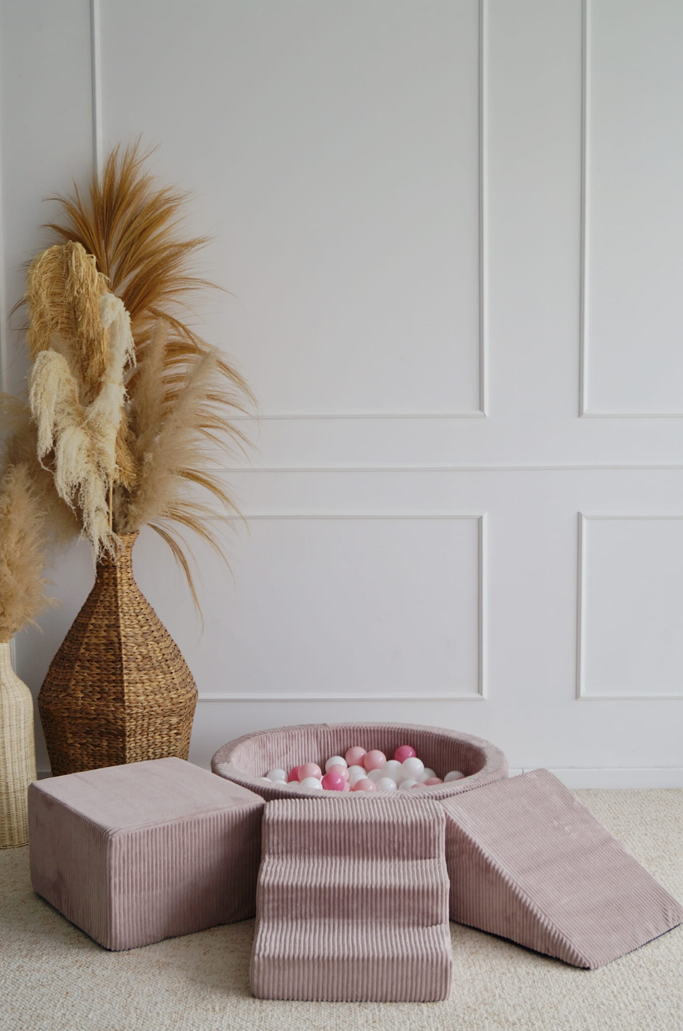 Leikkimoduuli + Pallomeri, Dirty Pink