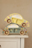 Little Lights Yövalo, Beetle Car Mini, 3 Väriä