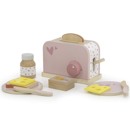 Etikett Etikett, Brödrostset, Rosa