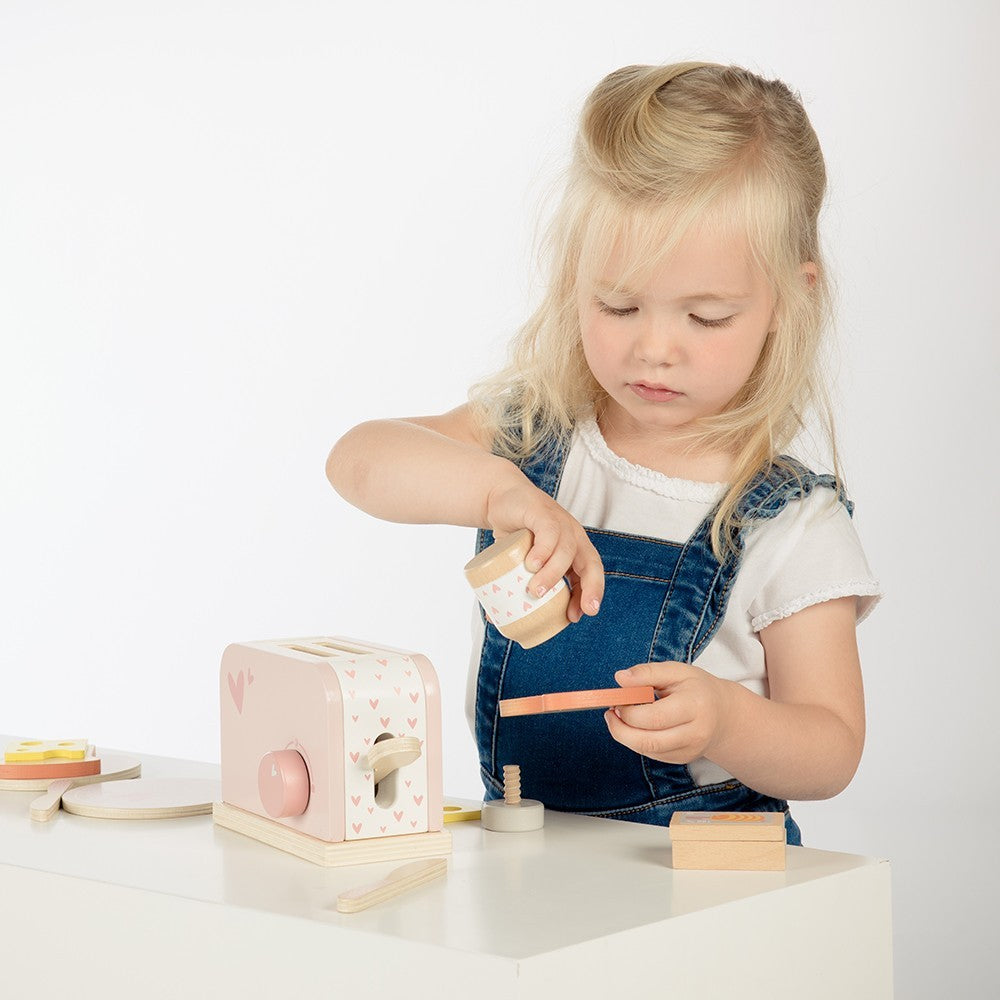 Etikett Etikett, Brödrostset, Rosa