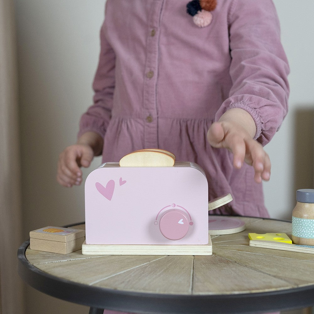 Etikett Etikett, Brödrostset, Rosa