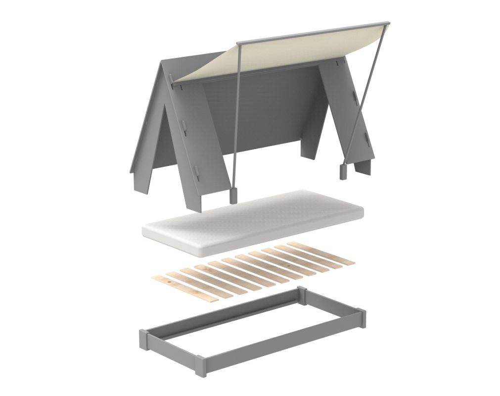 Mathy By Bols Bed 90x200, Montessori Tent Single