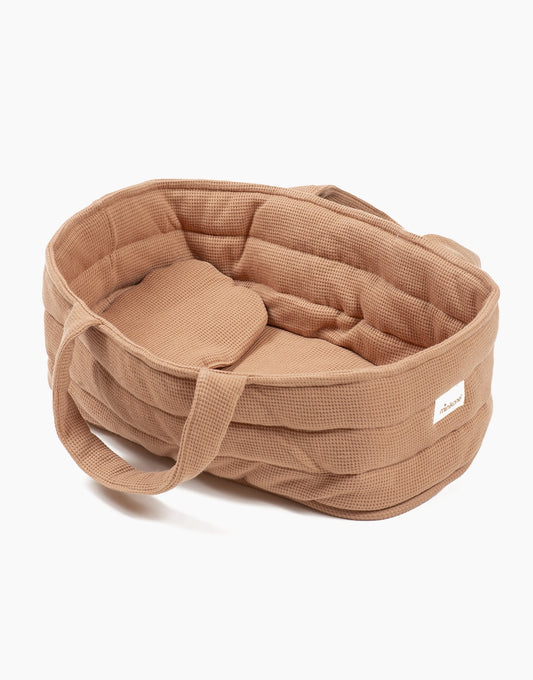 Minikane, dockbärare, brunt socker