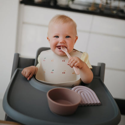 Mushie Bib, Cherries