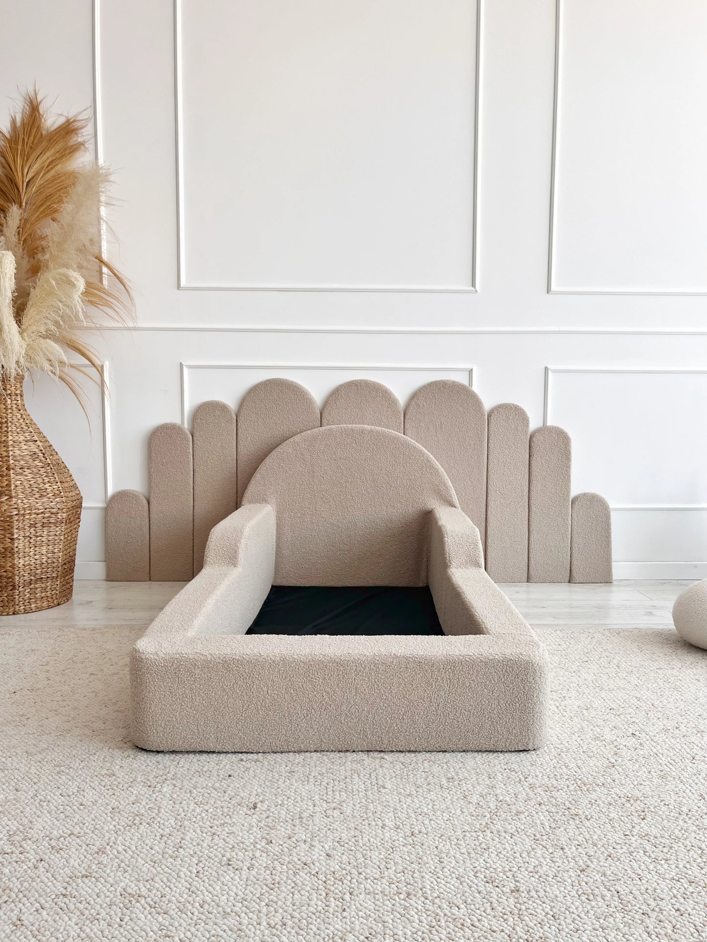 Monio, Montessori Juniorisänky&Patja 70 x 140, Boucle Beige