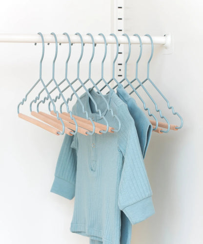 Mustard Made Children's Hangers, 10 pcs (different colors)