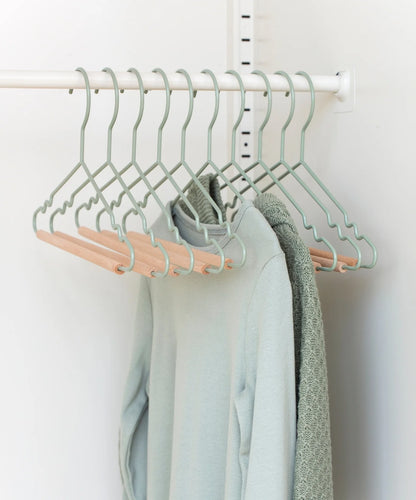 Mustard Made Children's Hangers, 10 pcs (different colors)
