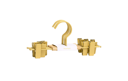 Mustard Made, Children's Hangers with Clips, 5 pcs (assorted colors)