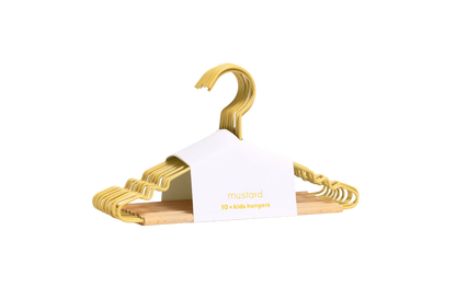 Mustard Made Children's Hangers, 10 pcs (different colors)