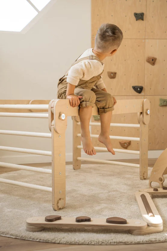 Climber, Climbing Set, Natural