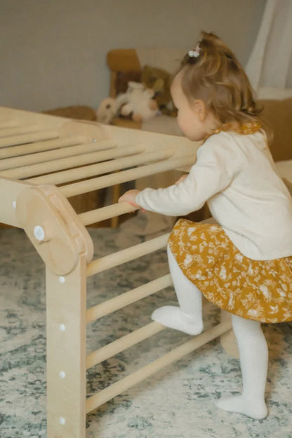 Climber, Climbing Set, Natural