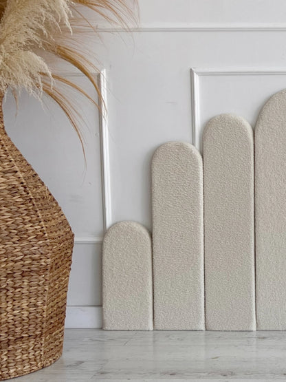 Monio, Seinäpaneeli 40X18cm, Boucle Cream