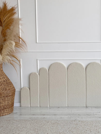 Monio, Seinäpaneeli 90X36cm, Boucle Cream