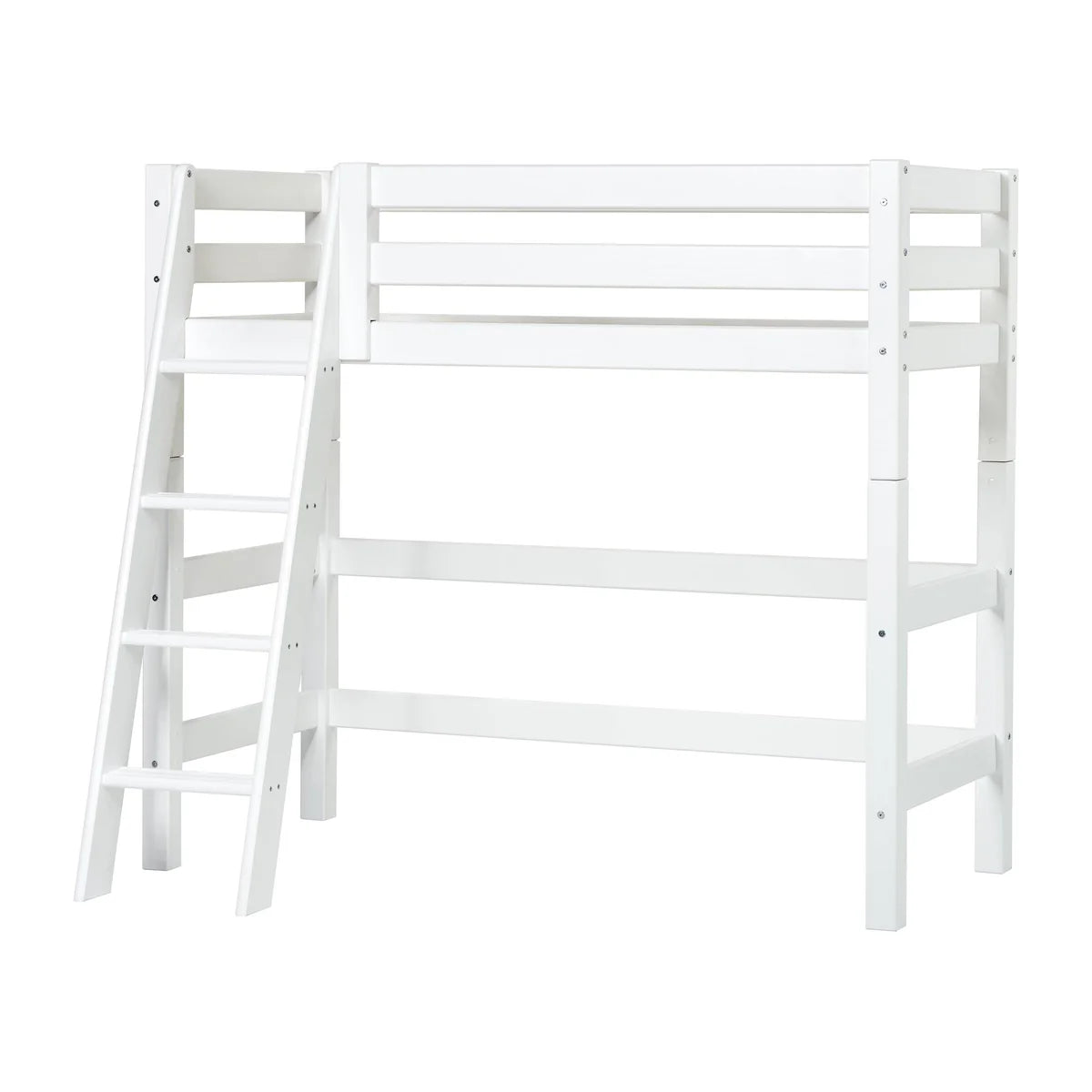 Hoppekids, ECO Luxury, Loft Sänky 70x160 cm, White