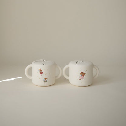 Mushie, Silikoninen Snack Cup, Fairy Mice