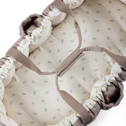 Sebra, Portable Sleep Pod, 3-in-1 Baby Nest, Jetty Beige