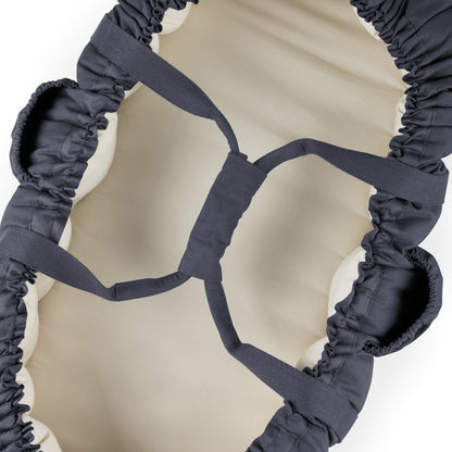 Zebra, 3-in-1 Baby Nest, Blue Olive