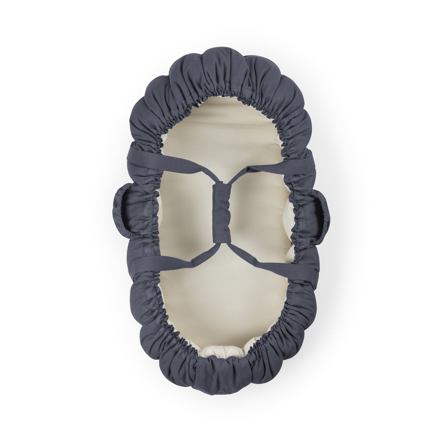 Zebra, 3-in-1 Baby Nest, Blue Olive