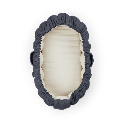 Zebra, 3-in-1 Baby Nest, Blue Olive