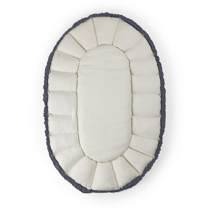 Zebra, 3-in-1 Baby Nest, Blue Olive