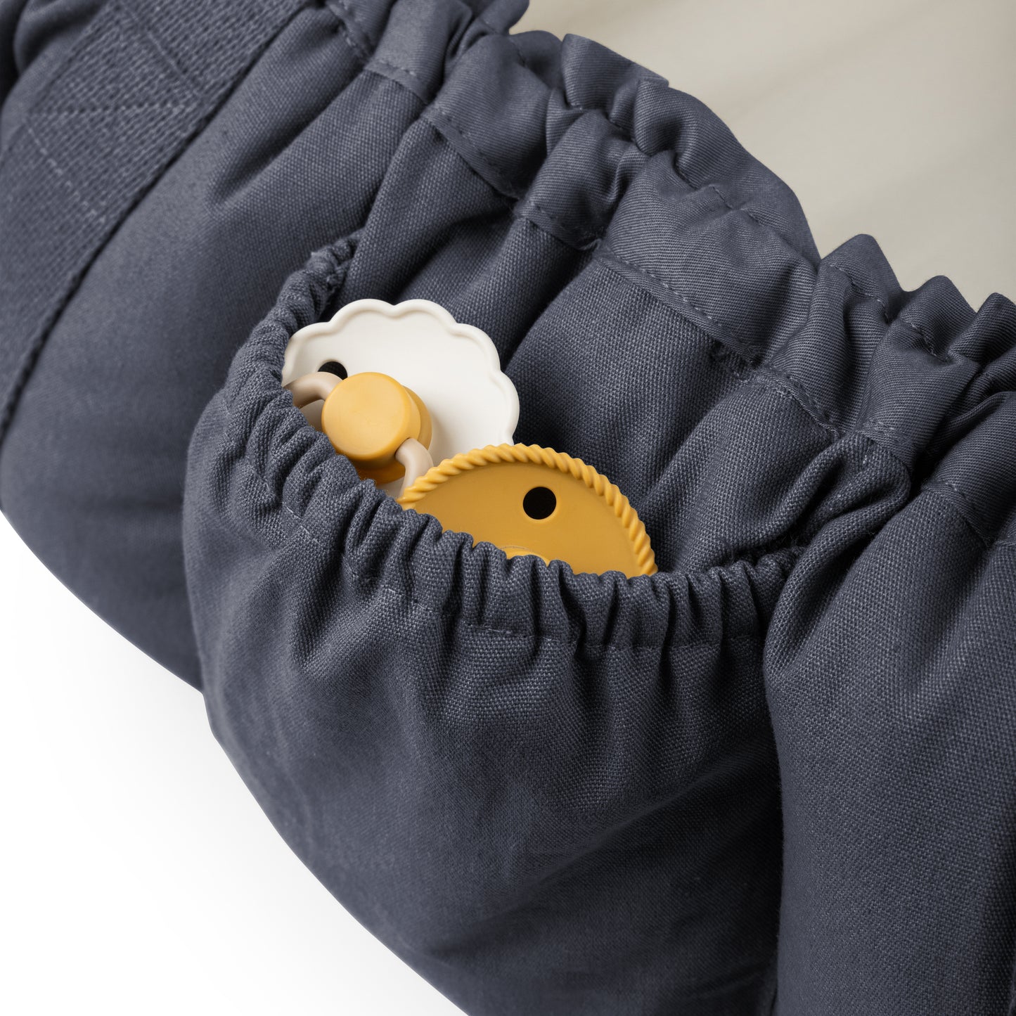 Zebra, 3-in-1 Baby Nest, Blue Olive