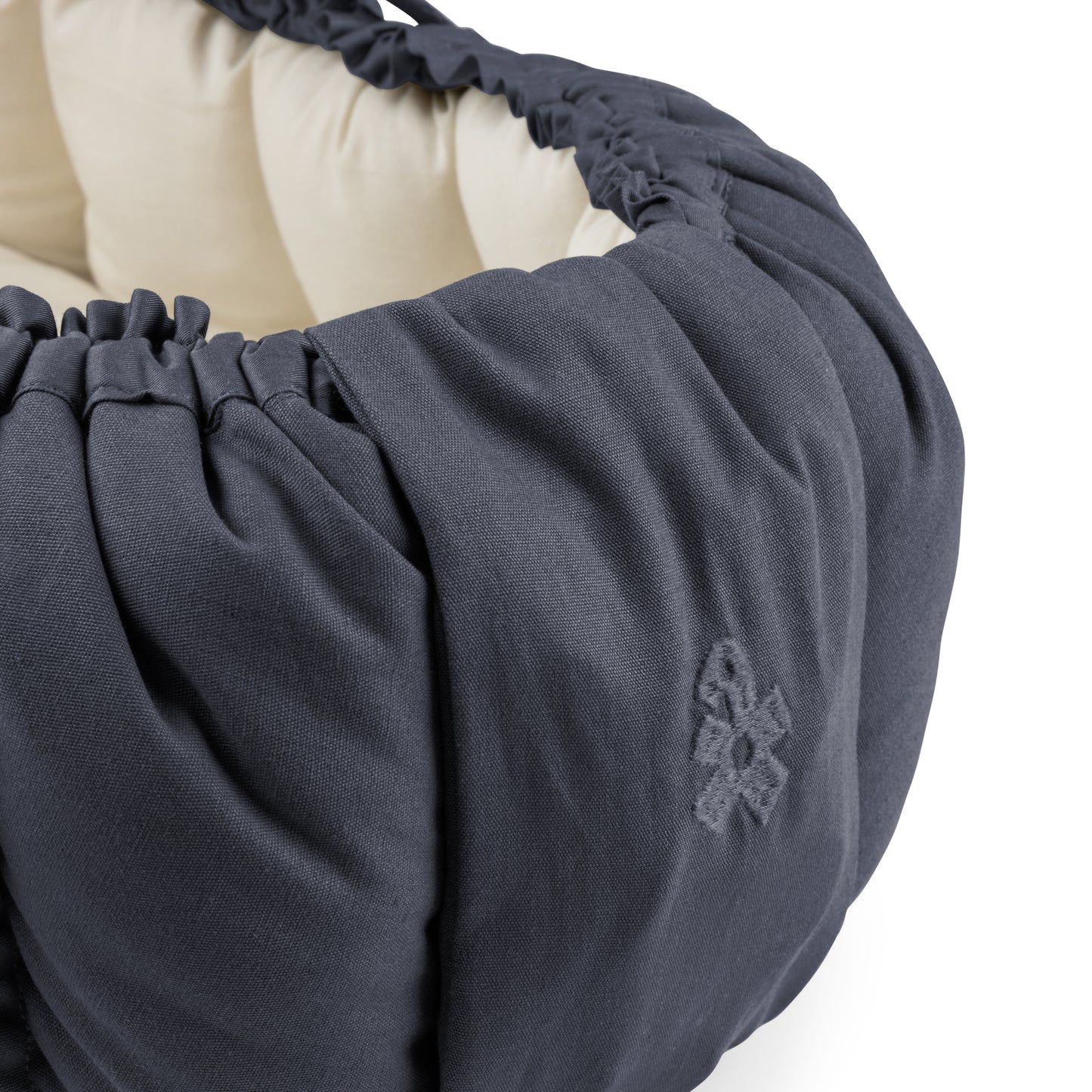 Zebra, 3-in-1 Baby Nest, Blue Olive