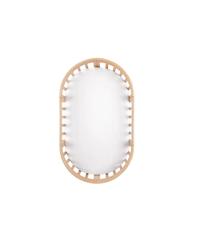 Waldin, Lakanasetti 7in1- Oval Pinnasänkyyn (sisältää pienen ja ison lakanan)