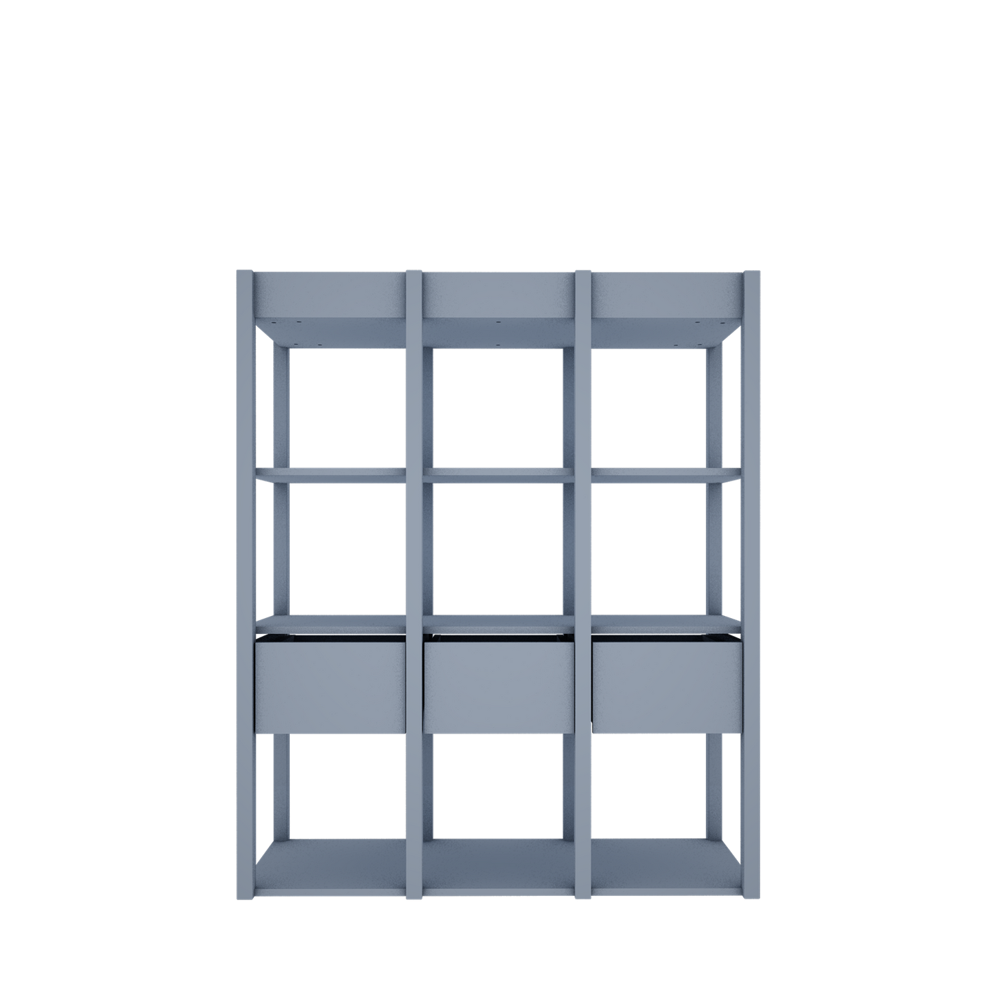 Wood Luck Design, Kirjahylly, Tweens Muted Blue