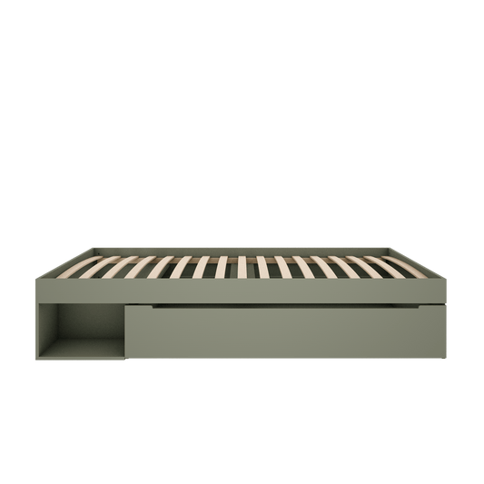 Wood Luck Design, Bed 90x200 cm, Tweens Eucalyptus