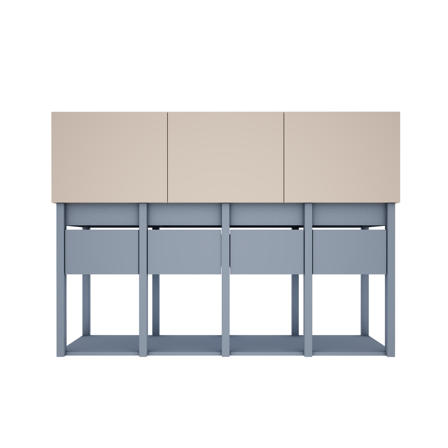 Wood Luck Design, Lipasto, Tweens Muted Blue