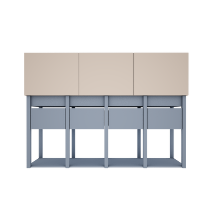 Wood Luck Design, Lipasto, Tweens Muted Blue