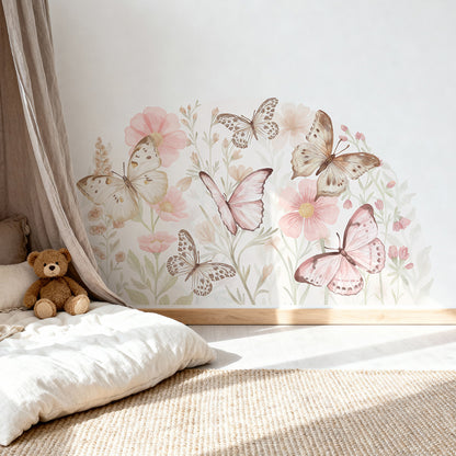 Pastelowe Love, Seinätarra XL, Butterflies