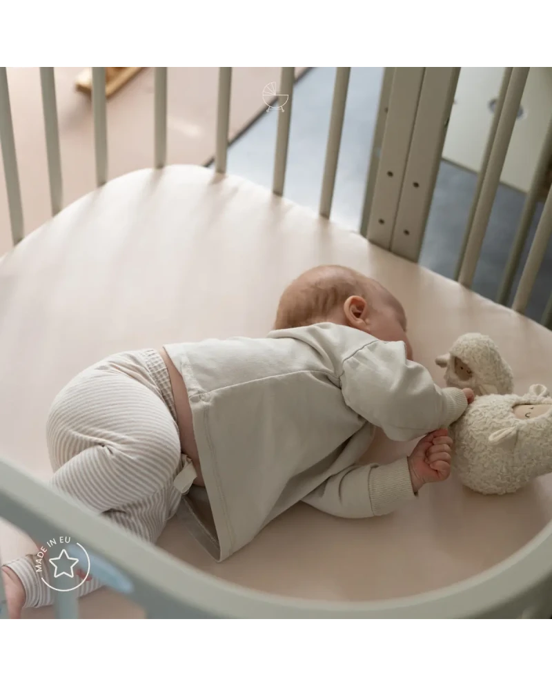 Waldin, Cot 7in1 + Mattress, Olive