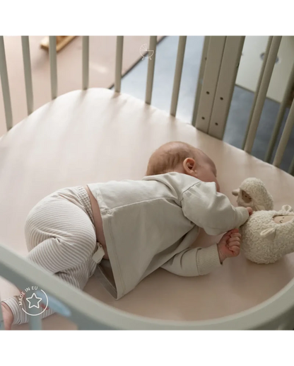 Waldin, Cot 7in1 + Mattress, Olive