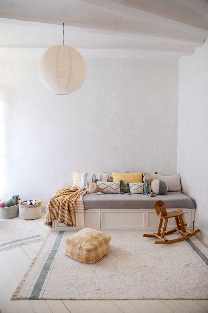 Little Chefs, tvättbar matta, vintageblå (olika storlekar)