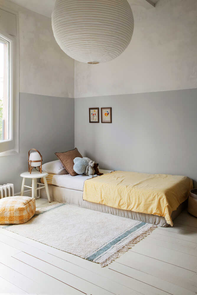 Little Chefs, tvättbar matta, vintageblå (olika storlekar)