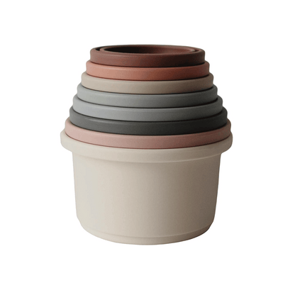 Mushie Stackable Cups, Original