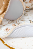 Matuu Gold Meadow on White&Grey, Matto