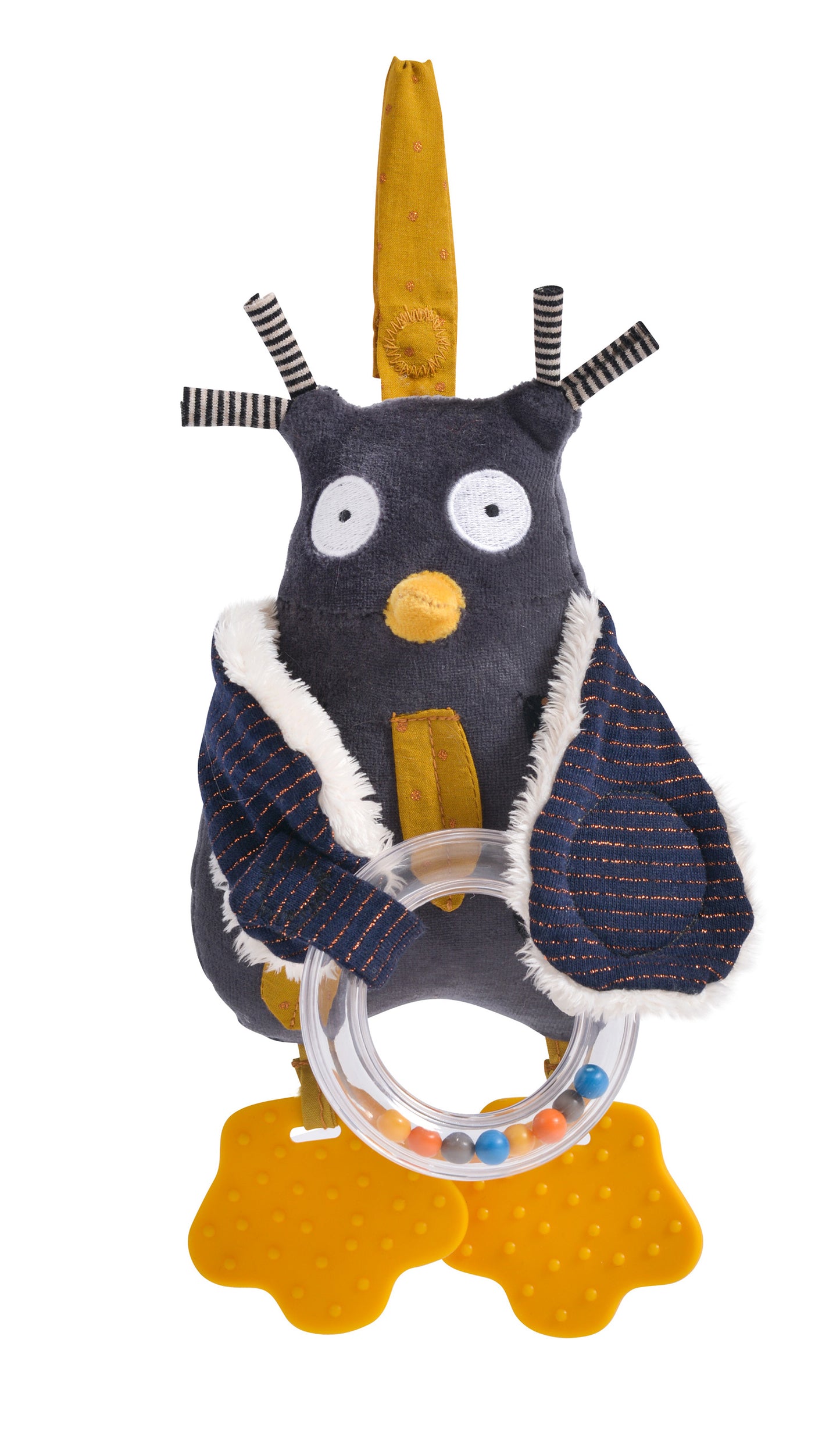 Moulin Roty Activation toy, Owl Les Moustaches