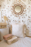 Matuu Gold Meadow White, Tapetti Medium