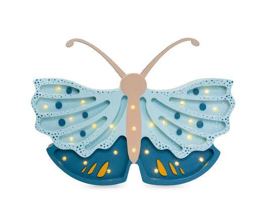 Little Lights Night light, Butterfly Daisy Blue