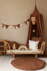 Matuu Vuodekatos, Linen Brown