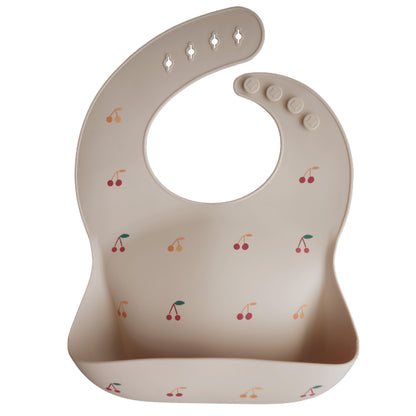 Mushie Bib, Cherries
