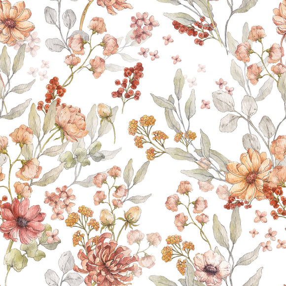 Autumn Meadow White, Tapetti