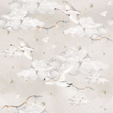 Magic Swans Beige, Tapetti