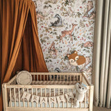 Cute Forest Animals Light, Tapetti