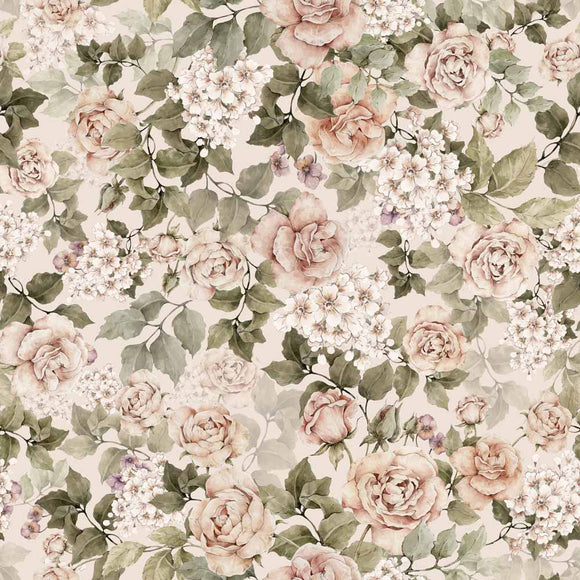 Roses In Summer Bloom, Tapetti
