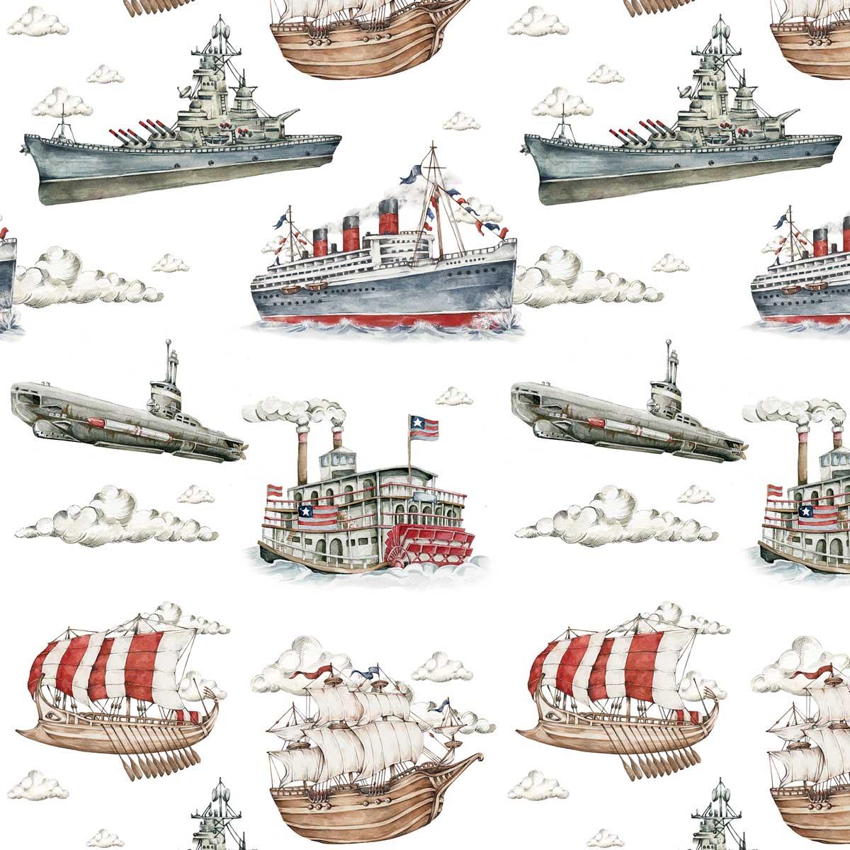 Ships Color / Industrial Evolution, Wallpaper